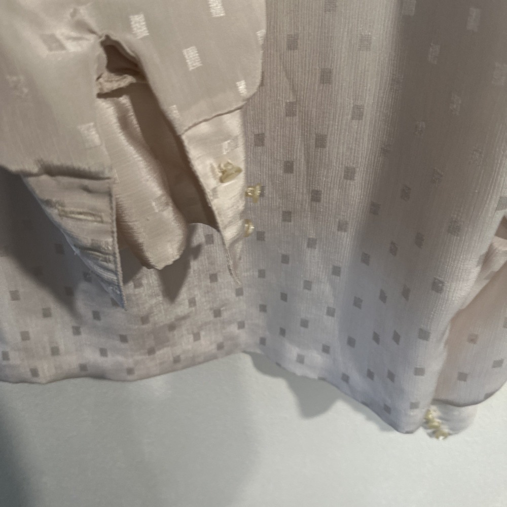 laura mae Vintage Long Sleeve‎ Blouse - Picture 7 of 8